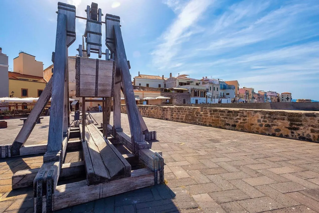 شقة Sardinia Re - Blue Terrace Panoramic Sea View ألغيرو