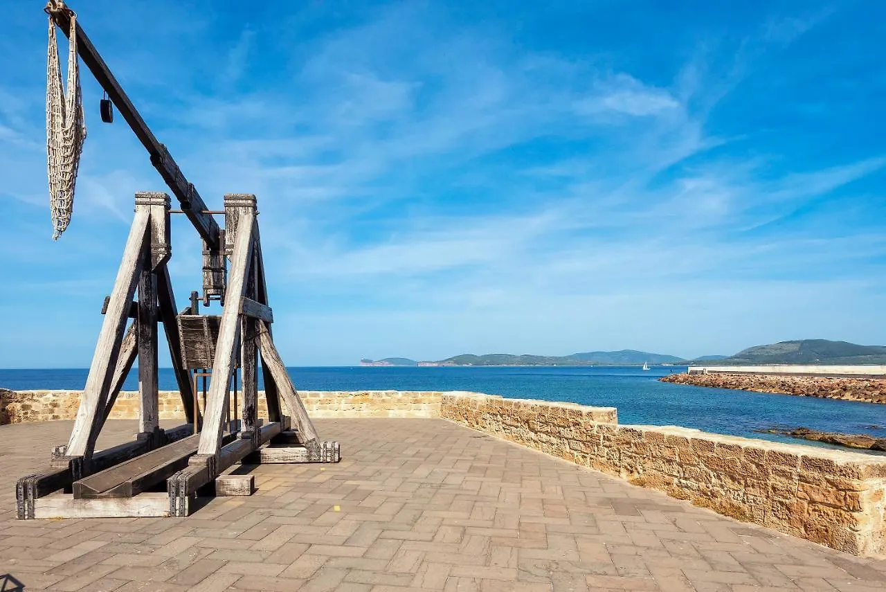 شقة Sardinia Re - Blue Terrace Panoramic Sea View ألغيرو