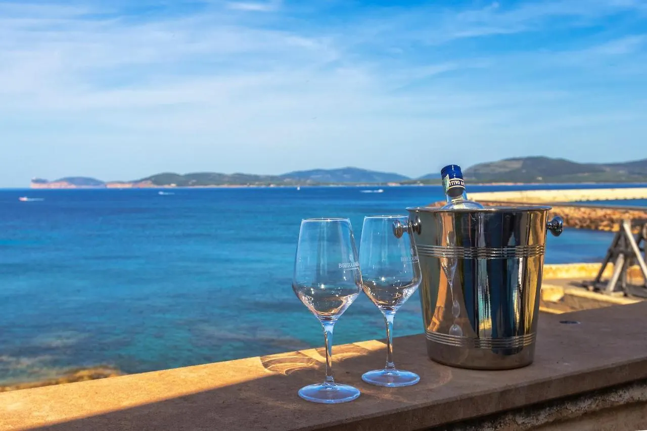 شقة Sardinia Re - Blue Terrace Panoramic Sea View ألغيرو